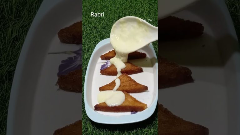 Shahi Tukda | Quick & easy dessert recipe #shorts #viral