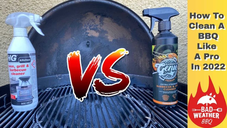 How To Clean a BBQ Like A Pro In 2022. HG Oven, Grill & BBQ Cleaner Vs McKlords BBQ Genie Cleaner.
