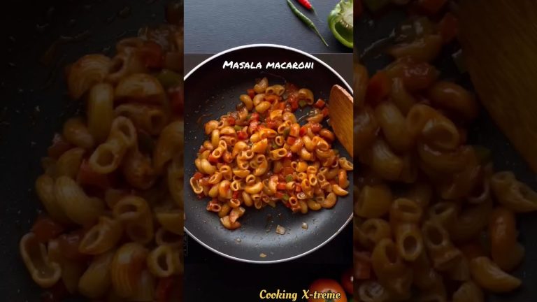Masala Macaroni Pasta #shorts #food #macaroni #pasta #recipe #asmr