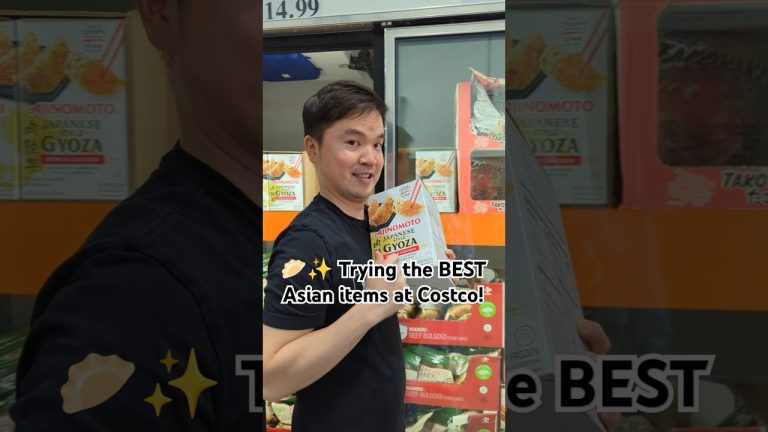 Costco’s Best Asian Find: Ajinomoto Gyoza! 🥟✨