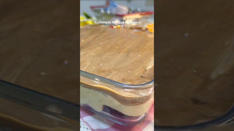 No Bake Dessert 🍫🍰 #shorts