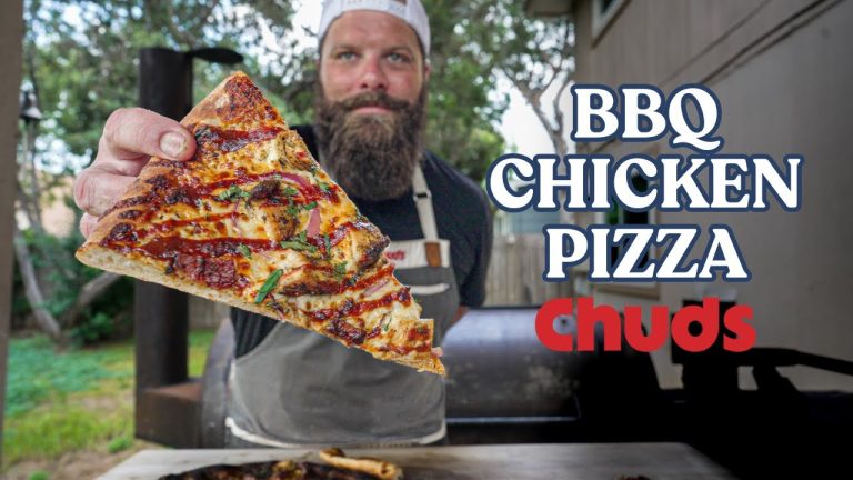BBQ Chicken Pizza! | Chuds BBQ