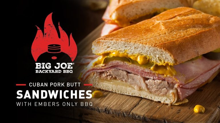 Ultimate Cuban Pork Butt Sandwiches on the Big Joe | Big Joe Backyard BBQ
