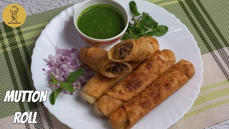 Ramadan Special Mutton Roll Recipe | Mutton Roll Recipe By ER | Keema Roll