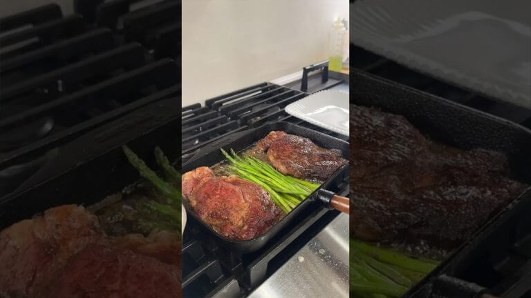 버섯리조또랑 스테이크🖤