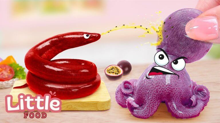 Seafood Recipes 🦑 秘密タコサラダレシピ | 美味しいシーフード料理 🍣 リトルフードクッキング