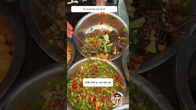 PHẦN 1: MÓN ĐỒ SỐNG TRIỀU SƠN #food