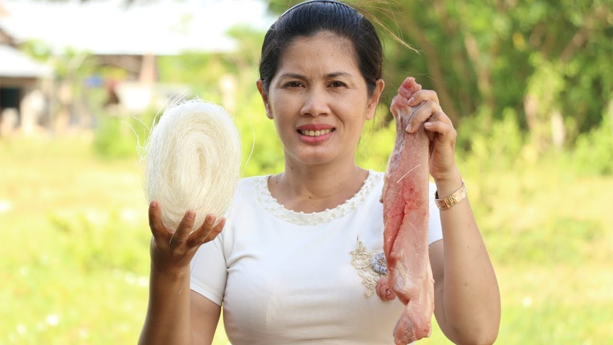 Awesome Cooking Pork W/ Vermicelli  Recipe – Cook Pork Recipes –  Village Food Factory