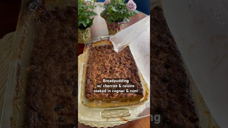 My mother brought us a homemade bread pudding #breadpuddingrecipe #breadpudding #callyourmother