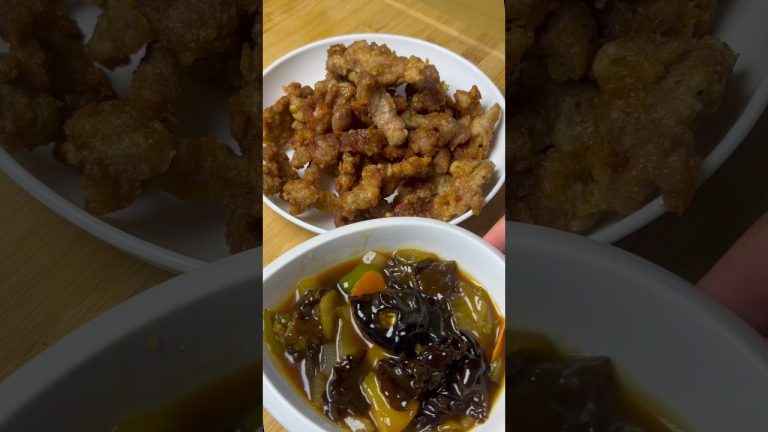 Tangsuyuk (Sweet and Sour Pork)