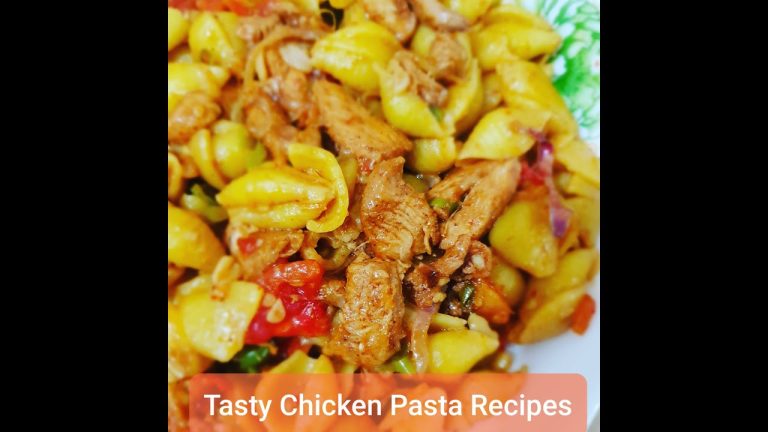 চিকেন পাস্তা রেসিপি |Chicken pasta recipe|* Tasty*