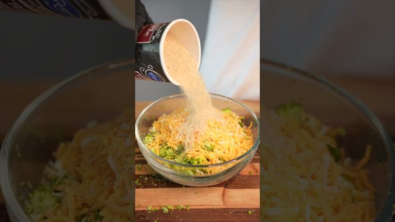 Quick, Easy ‘n’ Healthy Broccoli Tots! #danosseasoning #cooking #recipe