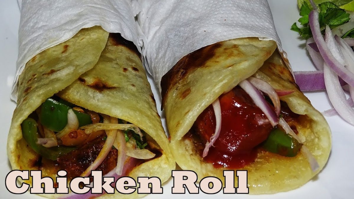 Chicken Roll Recipe | Street Style Chicken Roll Recipe| My Kitchen My Recipe