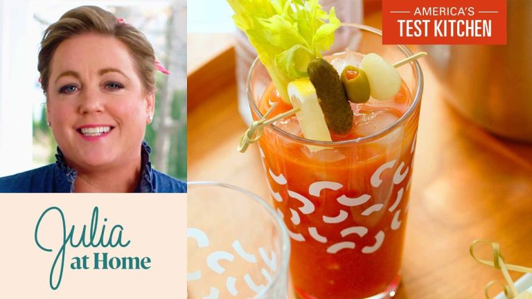 The Secret to the Zippiest, Savoriest Bloody Mary | Julia At Home (S3 E2)