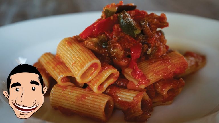 Rigatoni all'Ortolana | Vegetarian Pasta Recipes | Italian Food Recipes