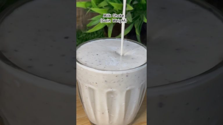 Milk Shake 🫶🏻😋 #shorts #viral_video #healthydrinkstogainweightfast