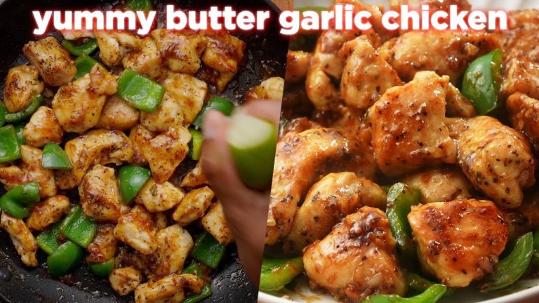 Yummy Butter Garlic Chicken Recipe