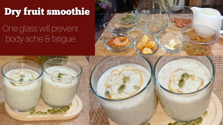 dry fruits smoothie recipe dry fruit smoothie for weight loss | smoothie for weight|milkshake