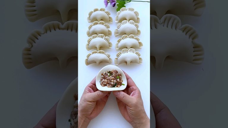 Fantastic oriental dough #dough shapes #imaginative dough #flours and grains #bread #花式饺子#फूल पकौड़ी