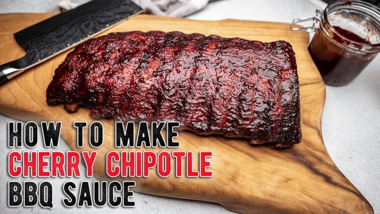 Cherry Chipotle BBQ Sauce – 2 minute Sauces you can make at home