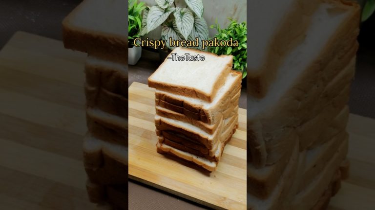 Crispy Bread pakoda | Recipe | #shorts