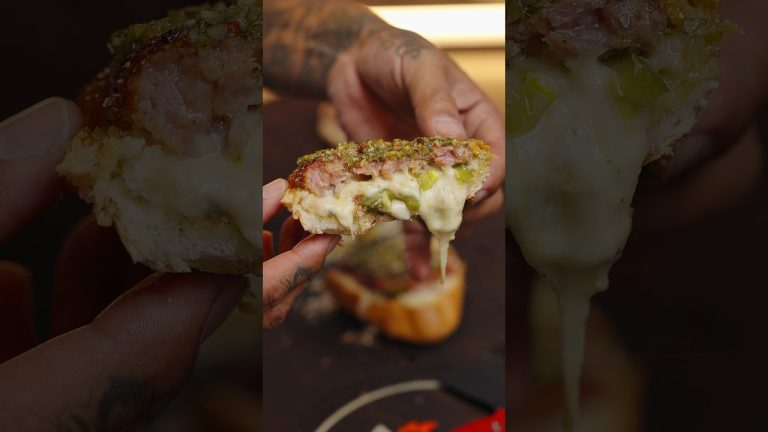 Cheesy Sausage Boats #tftibbq #easyrecipe #bbqfood #gamedayfood #sausagebread