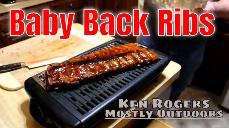 Baby Back Ribs | Chefman Electric Smokeless Indoor Grill