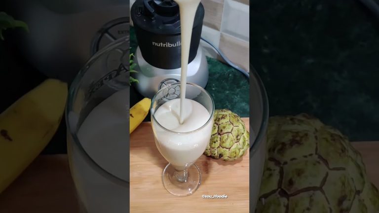 Custard Apple Smoothie |  Sitaphal Smoothie✨🌸