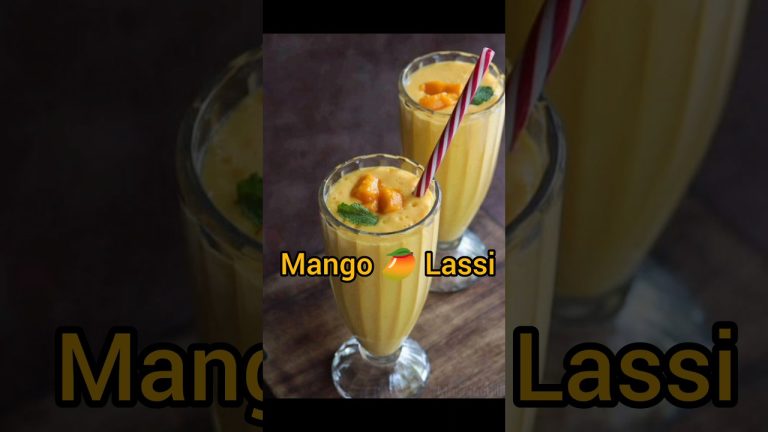 How to make Mango Lassi new way #mangolassi #shortsviral