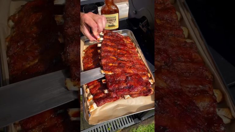 🤯 90 min. RIBS 🍖🙌🏼 Quick sear – 1h steaming – 10 min. glazing 🤙🏽