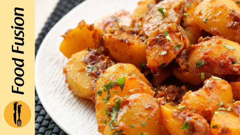 Lehsuni Aalo Recipe by Food Fusion