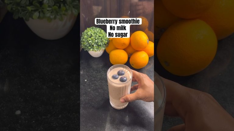 Blueberry smoothie 😋😋😋 #kidsfood #blueberrysmoothie #smoothie #smoothies #blueberry #healthyfood #yt