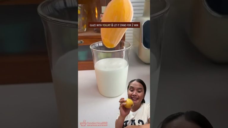 How? #mango #icecream #recipe #orange #popsicle #dessert #yogurt #chinesefood #everyone #fyp