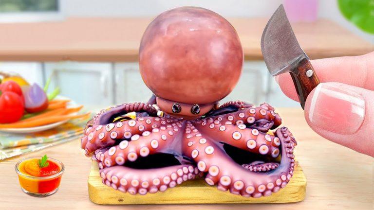 1000+ Miniature Tasty Octopus Cooking 🐙 Delicious Seafood Recipes Of The Day By Best Yummy