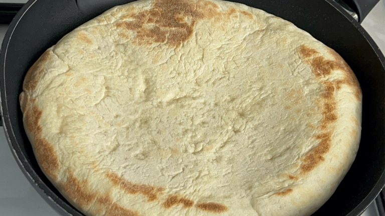 Flatbread recipe in pan I Practical bread recipes at home