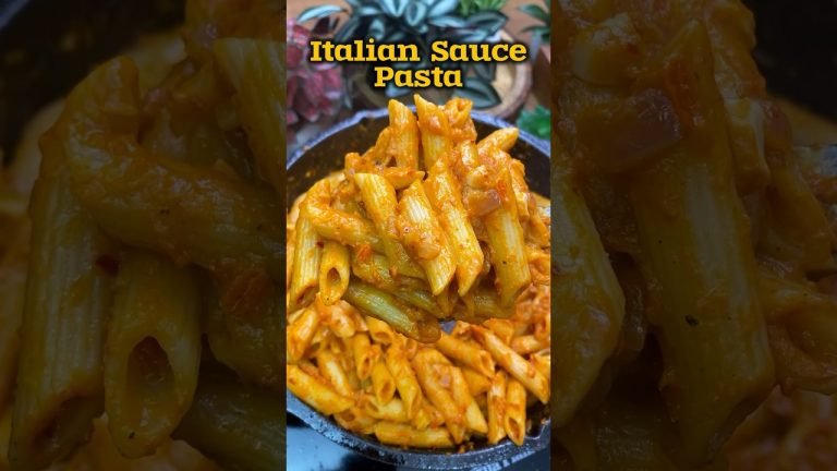 🥣 இத்தாலியன் சாஸ் பாஸ்தா 😋👌| Italian Sauce Pasta recipe 😋👌#shorts #shorts #pasta