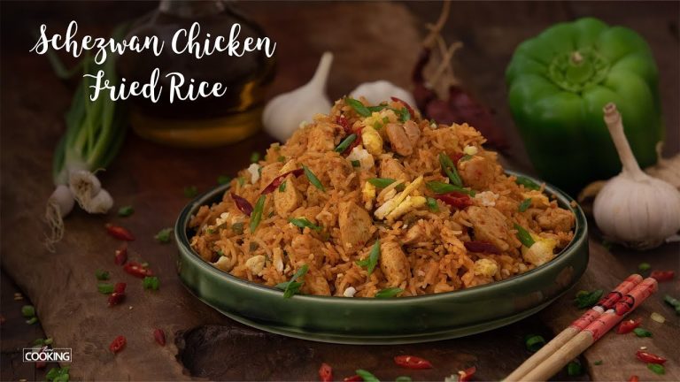 Schezwan Chicken Fried Rice | Street Food | Indo Chinese Food | Chicken Recipes