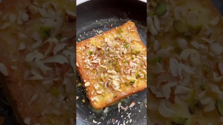 Creamy & Milky Toast| Sweet dish recipe at home| #shorts #food #sweets #toast #breadrecipe #recipe