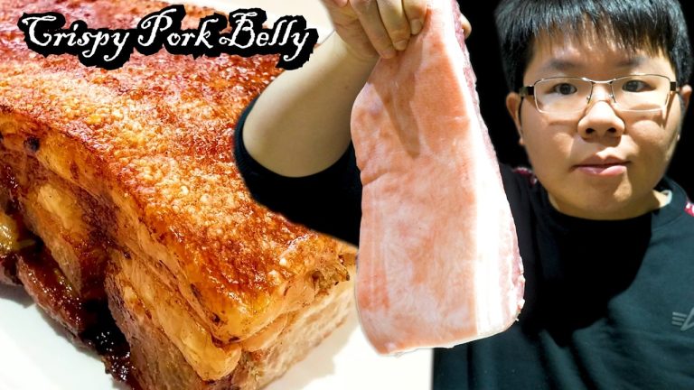 How Chinese Chefs Cook Crispy Pork Belly