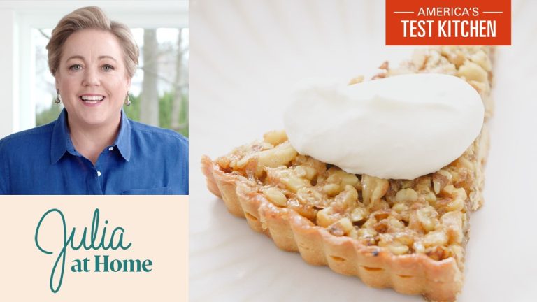 A Refined Twist on Classic Pecan Pie: Walnut Tart | Julia At Home (S5 E6)