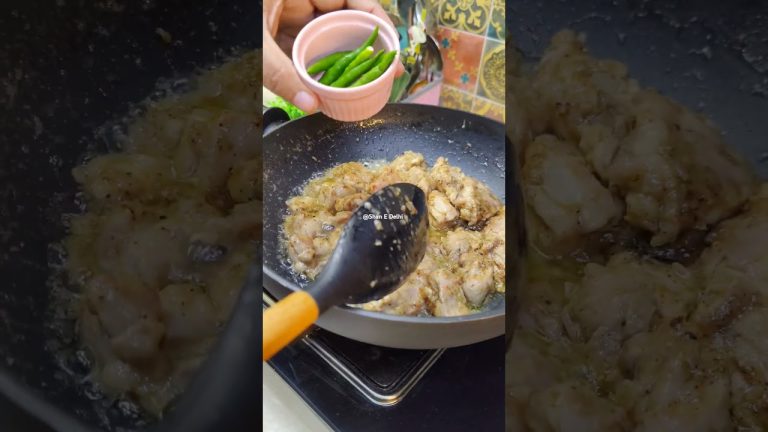 Black pepper chicken with gravy in just 15 minutes #new #recipe #viral