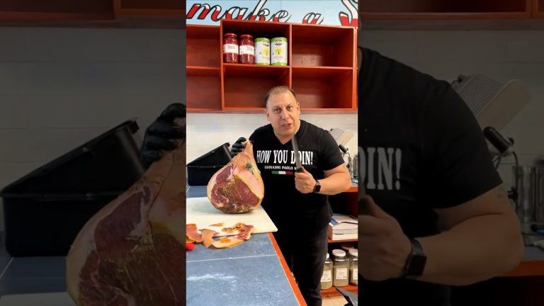 How To Cut Prosciutto #shorts
