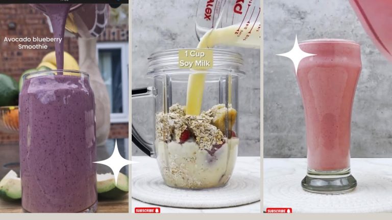 6 Healthy Smoothies Recipes | Easy, Quick and Delicious Smoothie Recipe