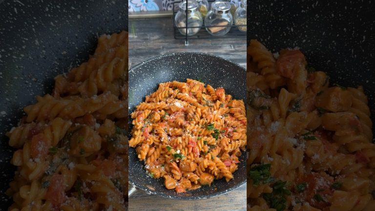 Chicken breast pasta|High Protein Meal Prep Idea #highprotein #viralvideo #trending #fyp #diy