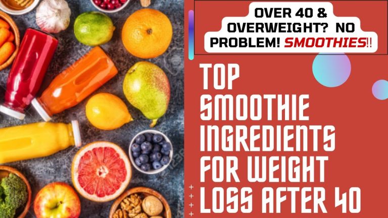 Top Smoothie Recipes for Fat Burning & Energy Boost After 40