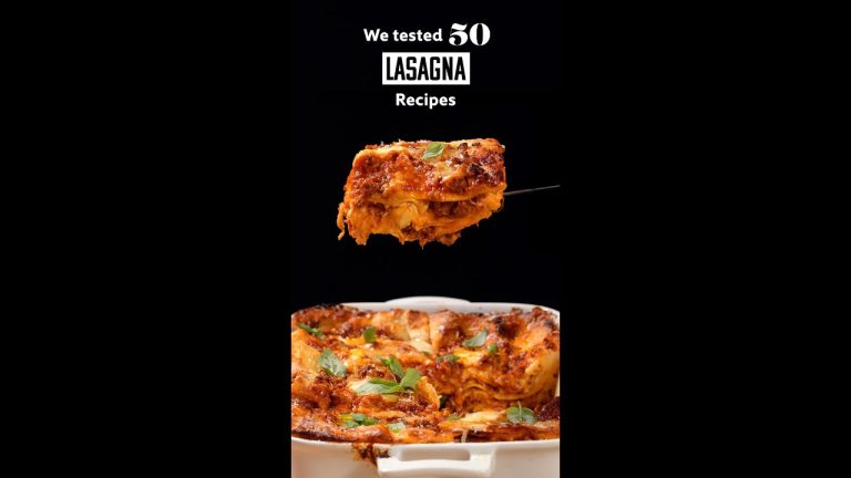 We Tested 50 Lasagna Recipes And This Is The Best One