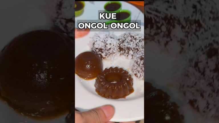 RESEP KUE ONGOL-ONGOL KENYAL DARI TEPUNG SAGU #shorts #cooking #food #fyp #mom