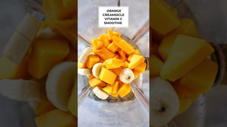 Orange Creamsicle Smoothie #nutribullet  #shorts