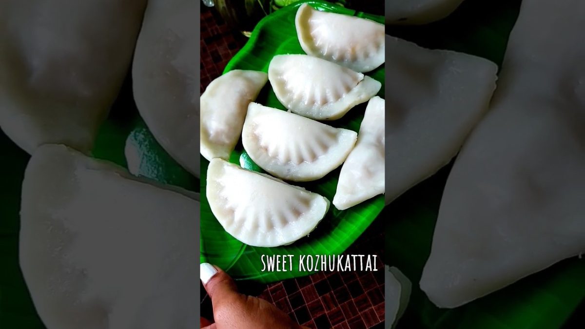 Sweet kozhukattai recipe #pooranamkolukattai #sweetkolukattai #shorts #youtubeshorts #kozhukattai