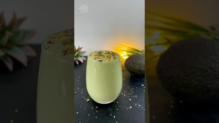 Avocado Milkshake #shorts #asmr #milkshake